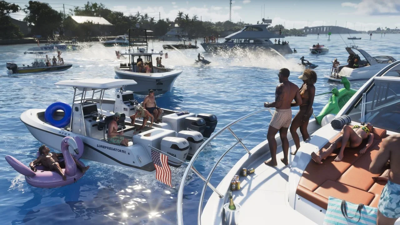《GTA6》对比现实场景:R星这次的还原度有点夸张