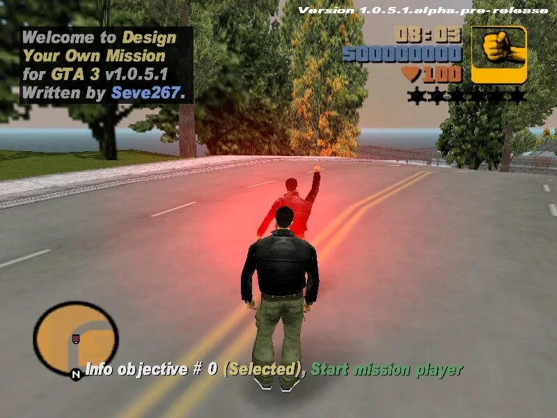 GTA3自制任务CLEO(ALPHA)