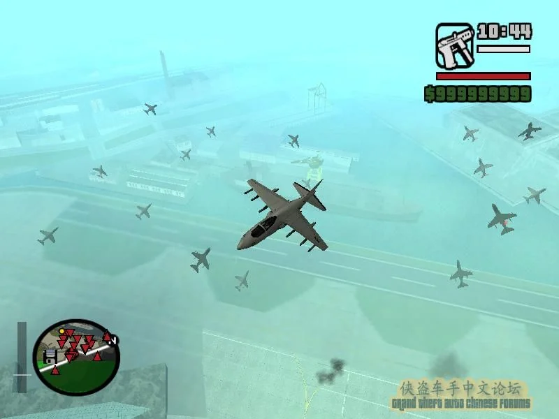 GTASA飞机操作方法详解
